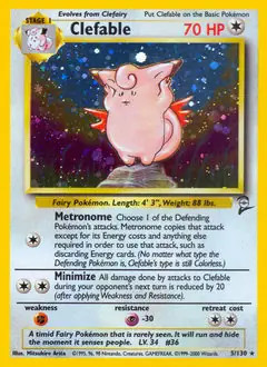 Clefable 130 pokemon - clefable,