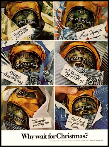 Chivas regal scotch whisky - chivas,