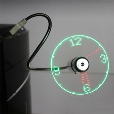 Ventilatore Orologio LED Mini