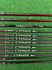 Shaft per mazze da golf usati in ottimo stato set completo di 12 pezzi SW/DRIVER
