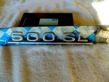 Mercedes 500 SL rear emblem
