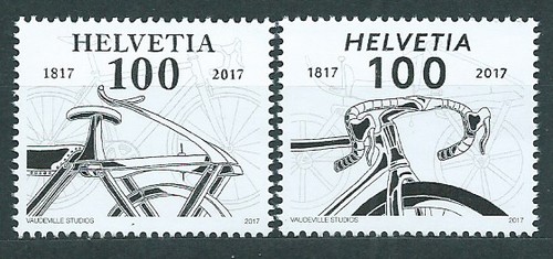 Svizzera posta 2017 yvert - posta,