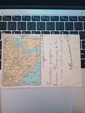 CARTOLINA POSTALE PER LE FORZE ARMATE AFRICA ORIENTALE 1937 - VIAGGIATA