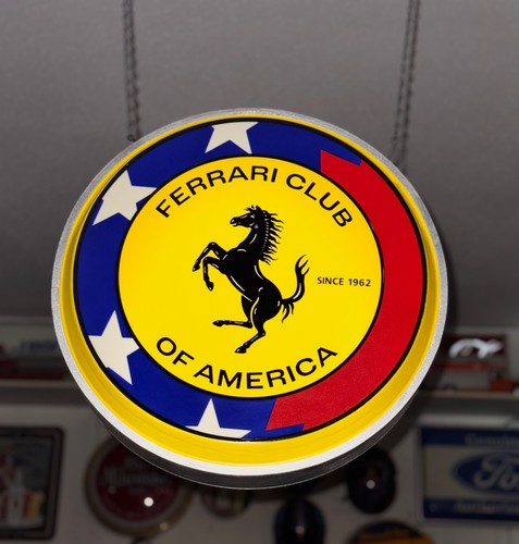 Insegna ferrari illuminata - insegna,
