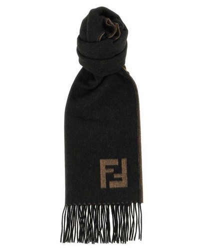 Fendi wool and cashmere scarf - and,