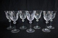 7 verres à vin blanc en