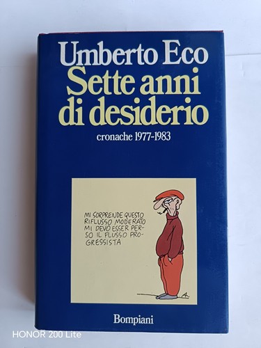 Umberto eco sette anni - sette, di