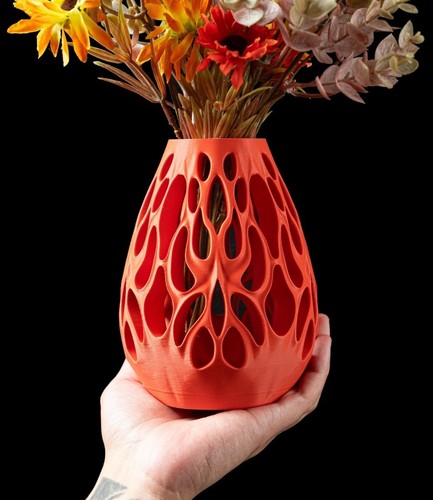 Vaso fiori design 3d - vaso,