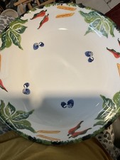 Italian ceramic serving set