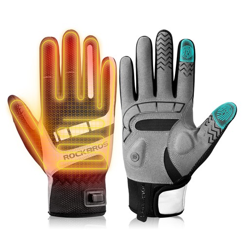 Rockbros guanti usb - rockbros, riscaldati
