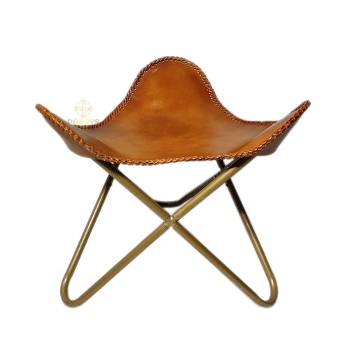 Parrys leather world pouf - world,