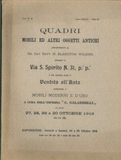 Quadri Mobili ed altri Oggetti