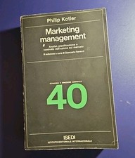 MARKETING E MANAGEMENT - PHILIP KOTLER Edizione Isedi 1976