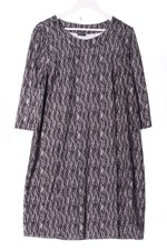 LAURA TAULLI Abito di maglia Donna Abito Taglia IT 44 grigio chiaro-nero