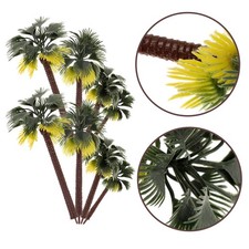 8 Pcs Alberi Palma Finta Artificiali Mini Albero Finto