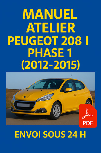 Manuel atelier peugeot 208 - atelier,