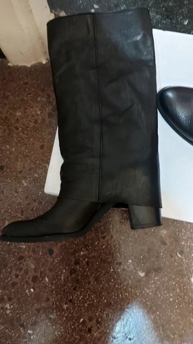 Stivali donna pelle - stivali, nera