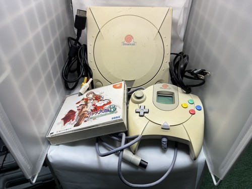 Console sega dreamcast bianca - console,