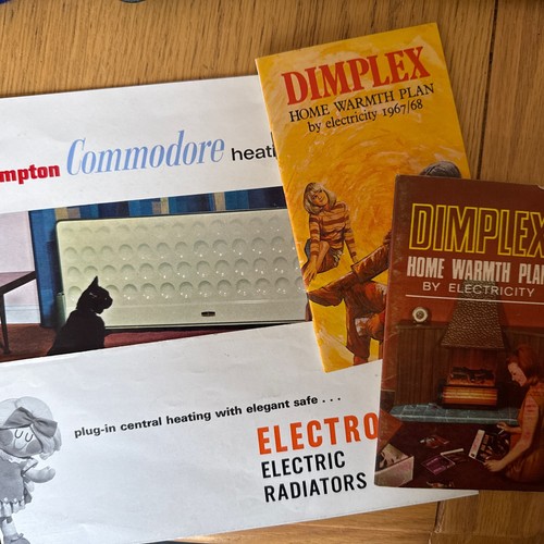 Vintage 1960s electric heating