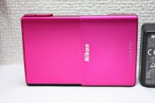 Nikon COOLPIX S100 rosa rosa 16,0 megapixel fotocamera digitale compatta...