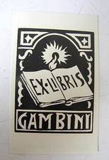 EX LIBRIS  GAMBINI 