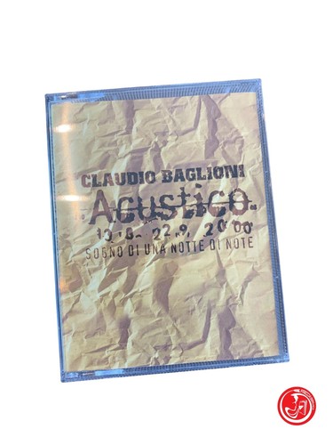 Claudio baglioni acustico - baglioni,