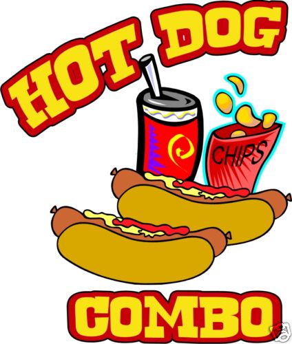 Adesivo hot dog combo - ,