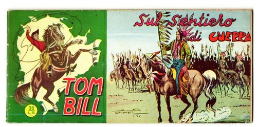 Fumetto striscia tom bill - tom,