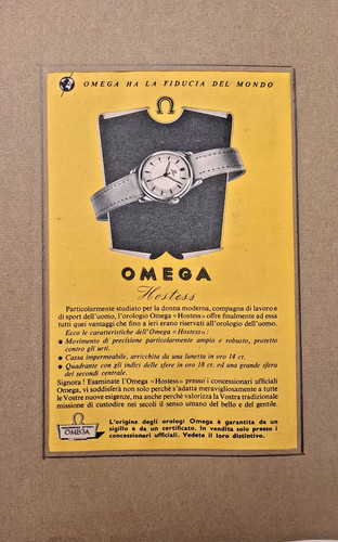 Pagina pubblicitaria anni 50 - pubblicitaria,