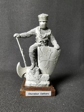 Statuetta Cavaliere di Kessel, modello di guerriero corazzato medievale - 13CM