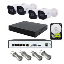 Kit IP videosorveglianza  POE