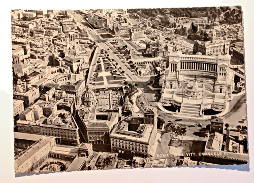Veduta aerea roma monumento - veduta, di