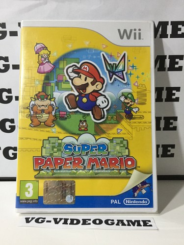Super paper mario nintendo - paper,