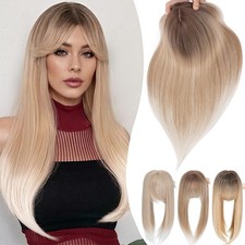 Topper capelli veri liscio