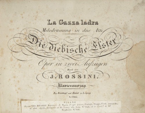 Gioachino rossini la gazza - la,