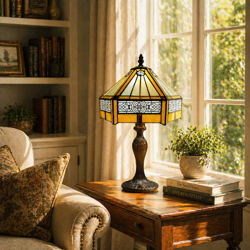 Lampada classica stile tiffany - classica,