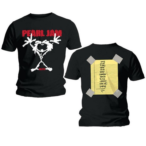 Pearl jam shirt stickman - pearl, t