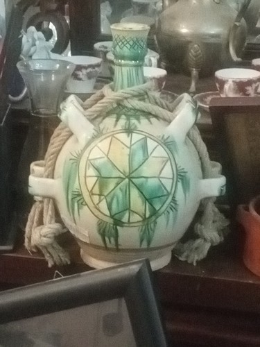 Vaso ceramica dipinto a - ceramica,