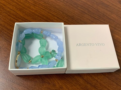 Due bracciali argento vivo - argento,