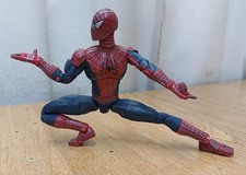 Marvel Spider-Man 2002 Super Poseable Action Figure 15 cm usato