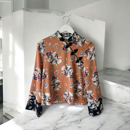 Blusa zara trafaluc asiatica - zara,