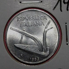 10 LIRE 1953 FDC