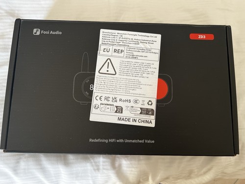 Fosi audio zd3 dac preamp - fosi,