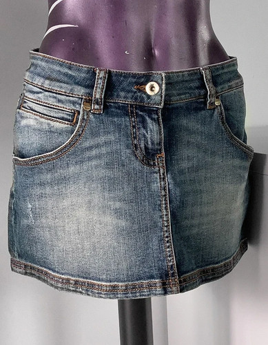 Minigonna jeans pinko denim - pinko,