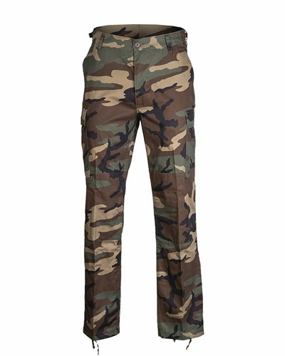 Pantaloni militari bdu cargo - bdu,