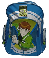 Zainetto Asilo Ben 10 Apertura Superiore Colore Azzurro Cartoon Network