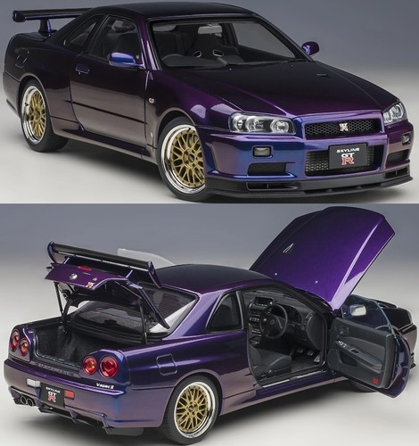 Autoart nissan skyline r34 - nissan,
