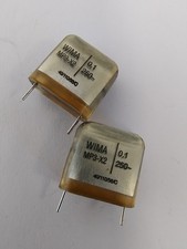 2x Condensatore WIMA 100nF