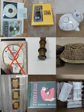 Box Lotto Vari Articoli stock
