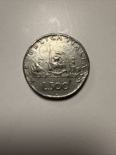 500 lire argento 800 caravelle - lire,